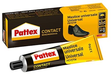 Pattex Cola De Contacto Dispenser 125 gr, Multimaterial y Encolado Flexible, instantáneo